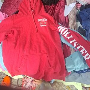 Hollister Cherry Red Pullover